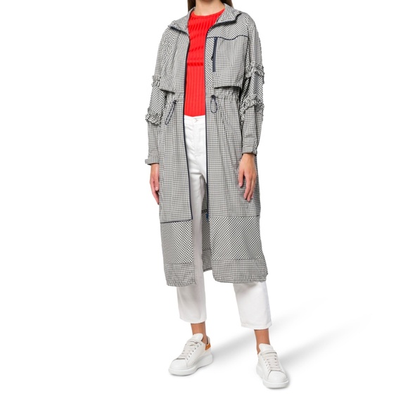 🔥3.1 Phillip Lim Hooded Ruffle Gingham Parka🔥 - Picture 7 of 8